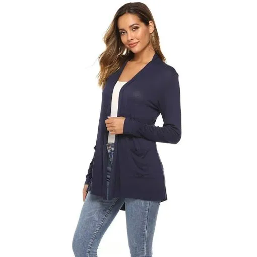 🔥 Last Day Promotion 49% OFF💕Women’s Casual Lightweight Open Front Long Sleeve Cardigans