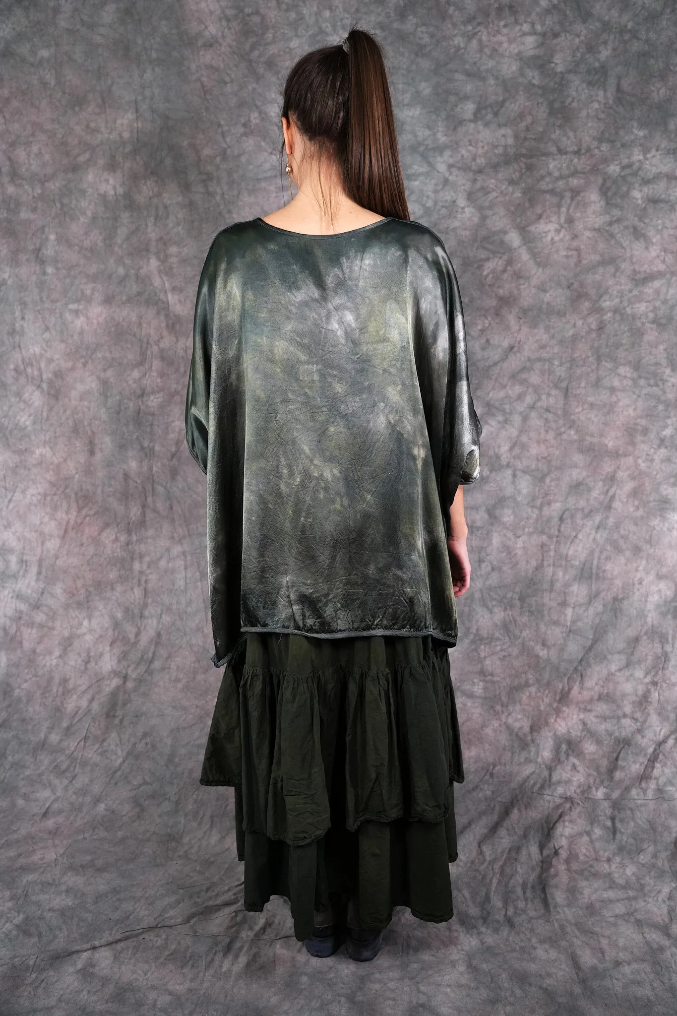 1591HD Hand-dyed Vitreous Square Top Sylvan-P