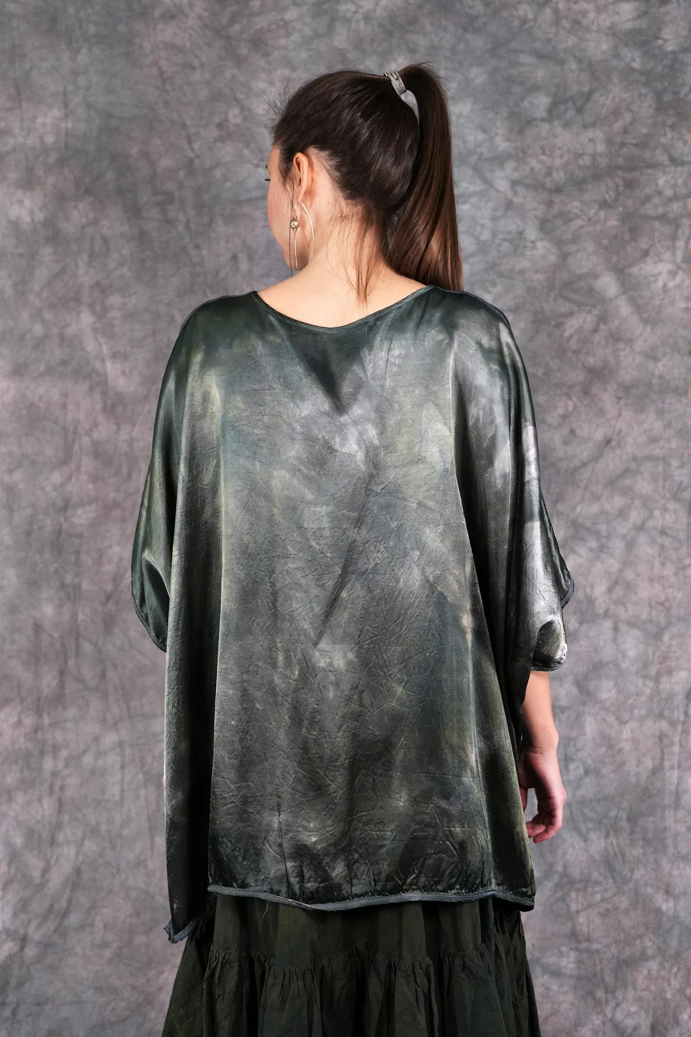 1591HD Hand-dyed Vitreous Square Top Sylvan-P