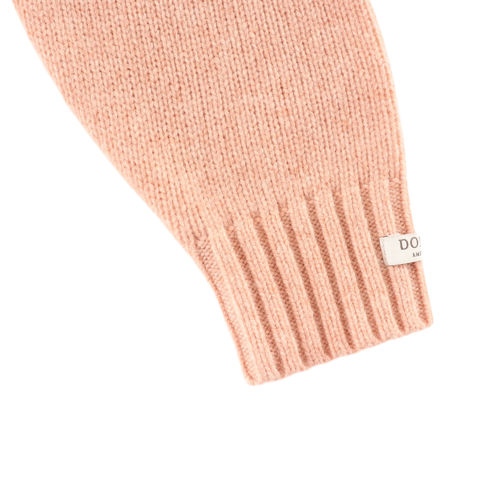 Amynda Merino Wool Cardigan | Cloudy Rose Melange
