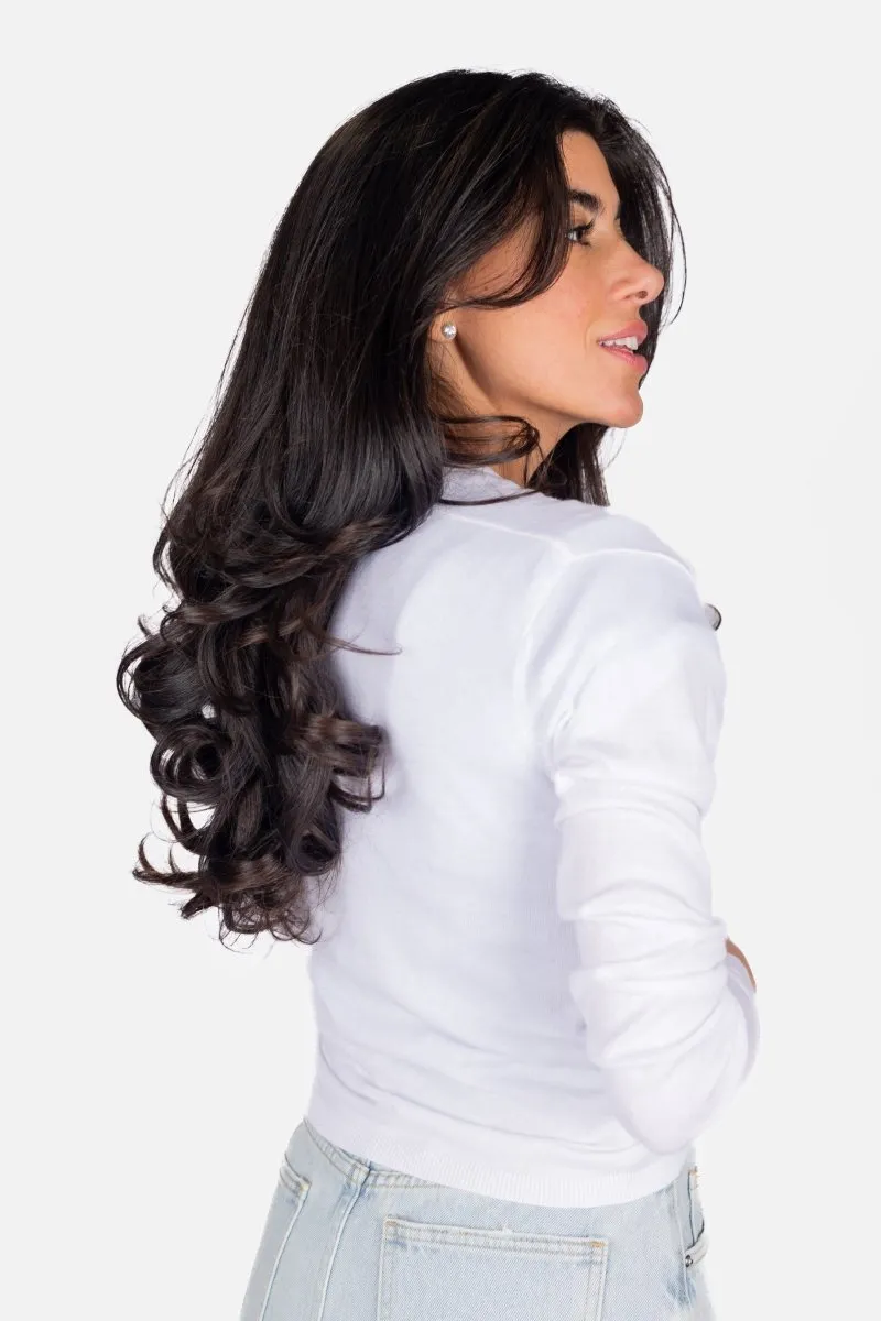 ANIKA CARDIGAN (WHITE)
