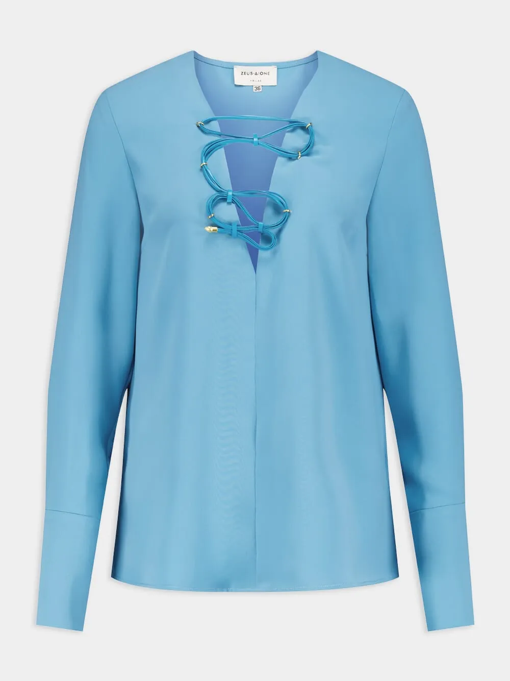 Astros V-Neck Loose Cut Blouse