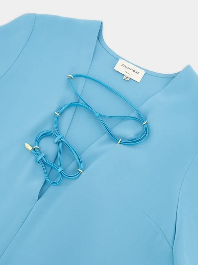Astros V-Neck Loose Cut Blouse