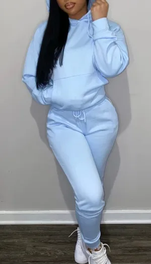 Baby Blue Lounge Set