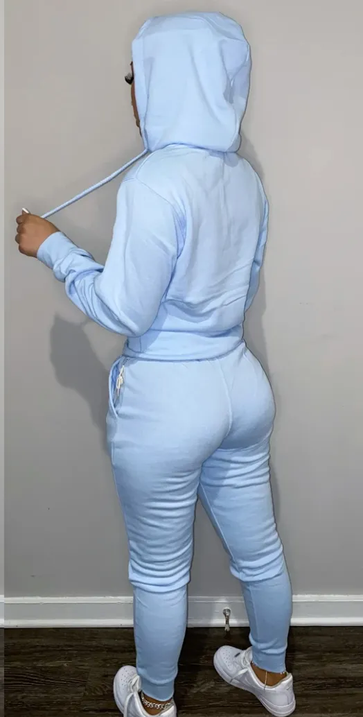 Baby Blue Lounge Set