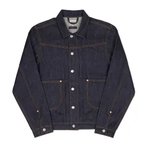 【Benzak Denim Developers】旗艦二號布料 牛仔夾克／BDJ-01 COWBOY JACKET special #2 15 oz. vintage indigo selvedge