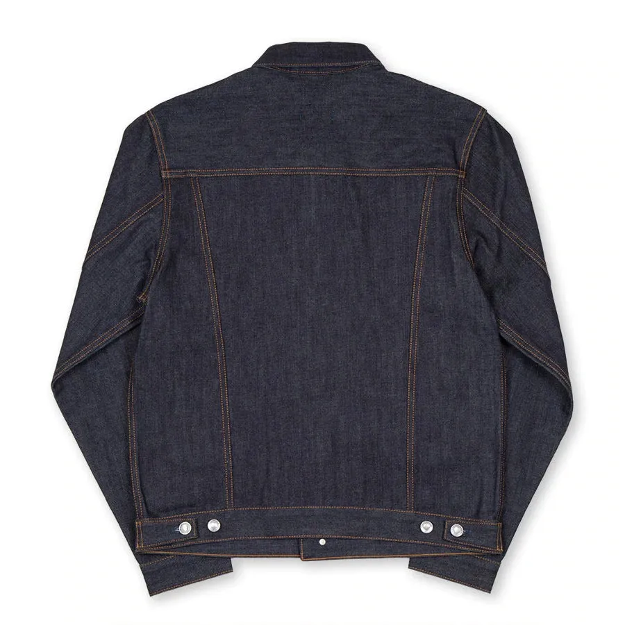 【Benzak Denim Developers】旗艦二號布料 牛仔夾克／BDJ-01 COWBOY JACKET special #2 15 oz. vintage indigo selvedge