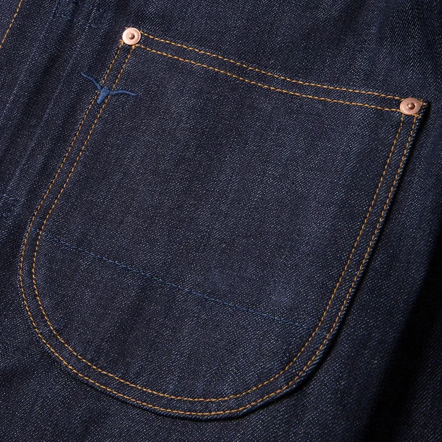 【Benzak Denim Developers】旗艦二號布料 牛仔夾克／BDJ-01 COWBOY JACKET special #2 15 oz. vintage indigo selvedge