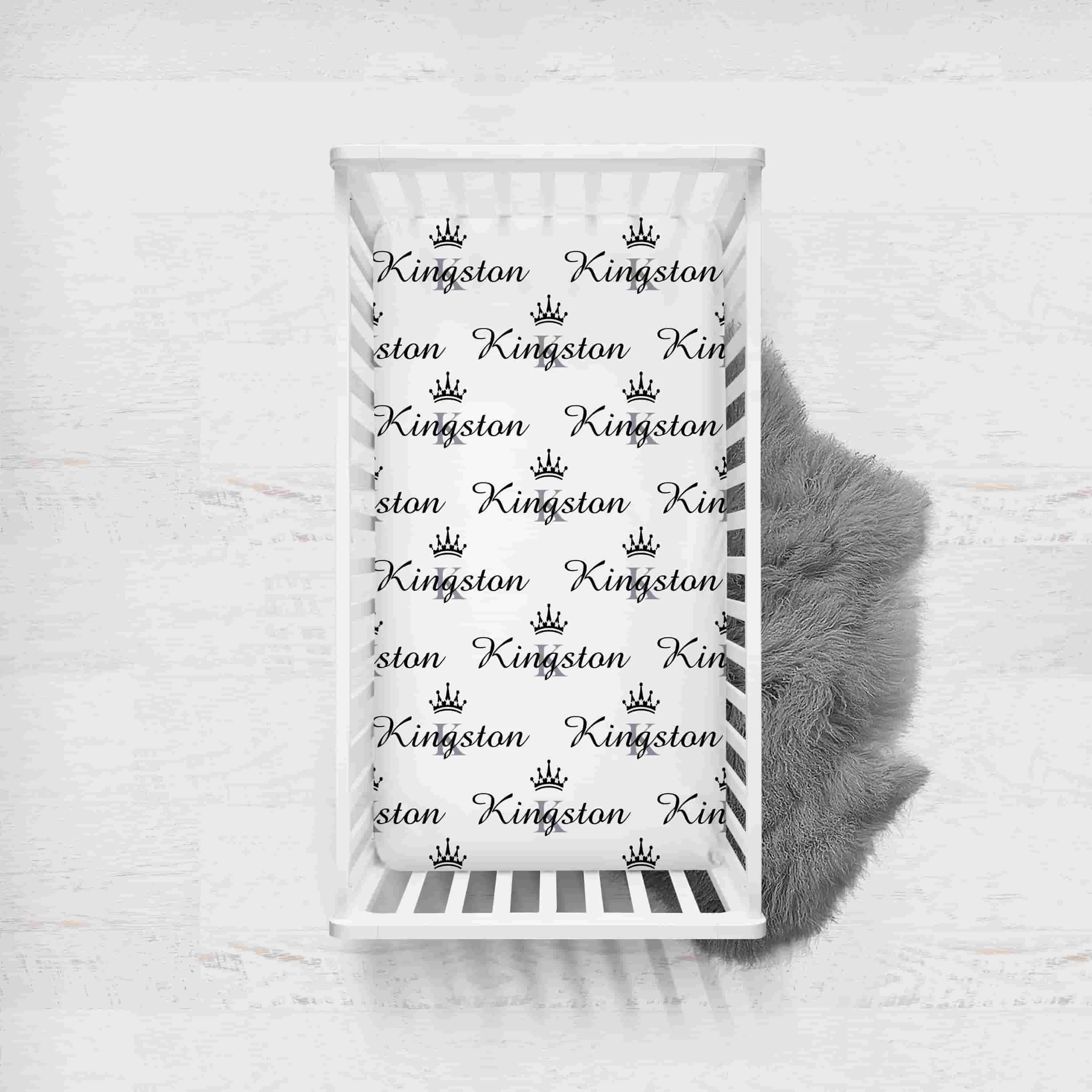 Black White Kingdom Printed