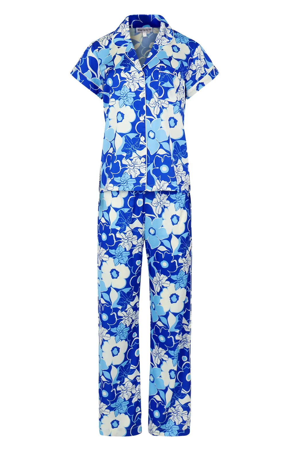 Blue Crush Short Sleeve & Pant PJ Set