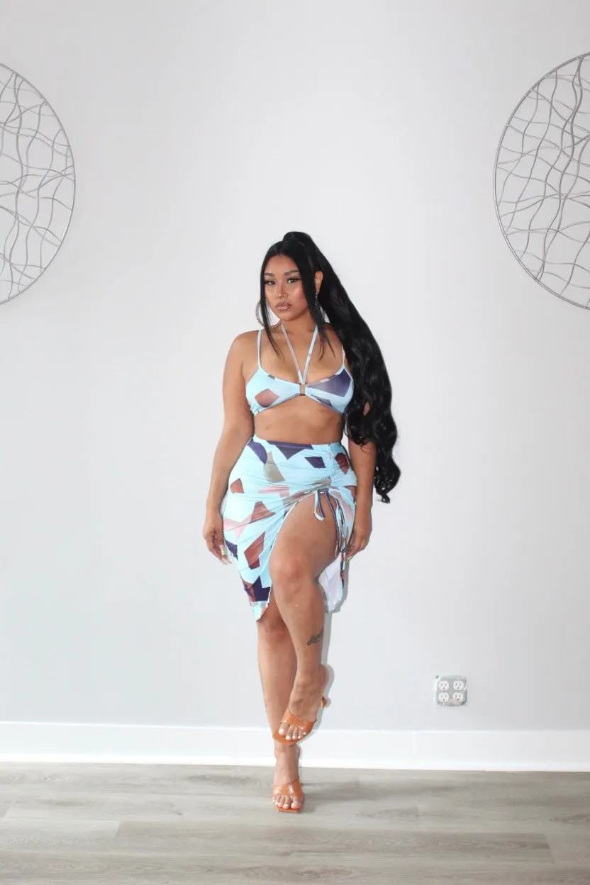 Blue Martini Set