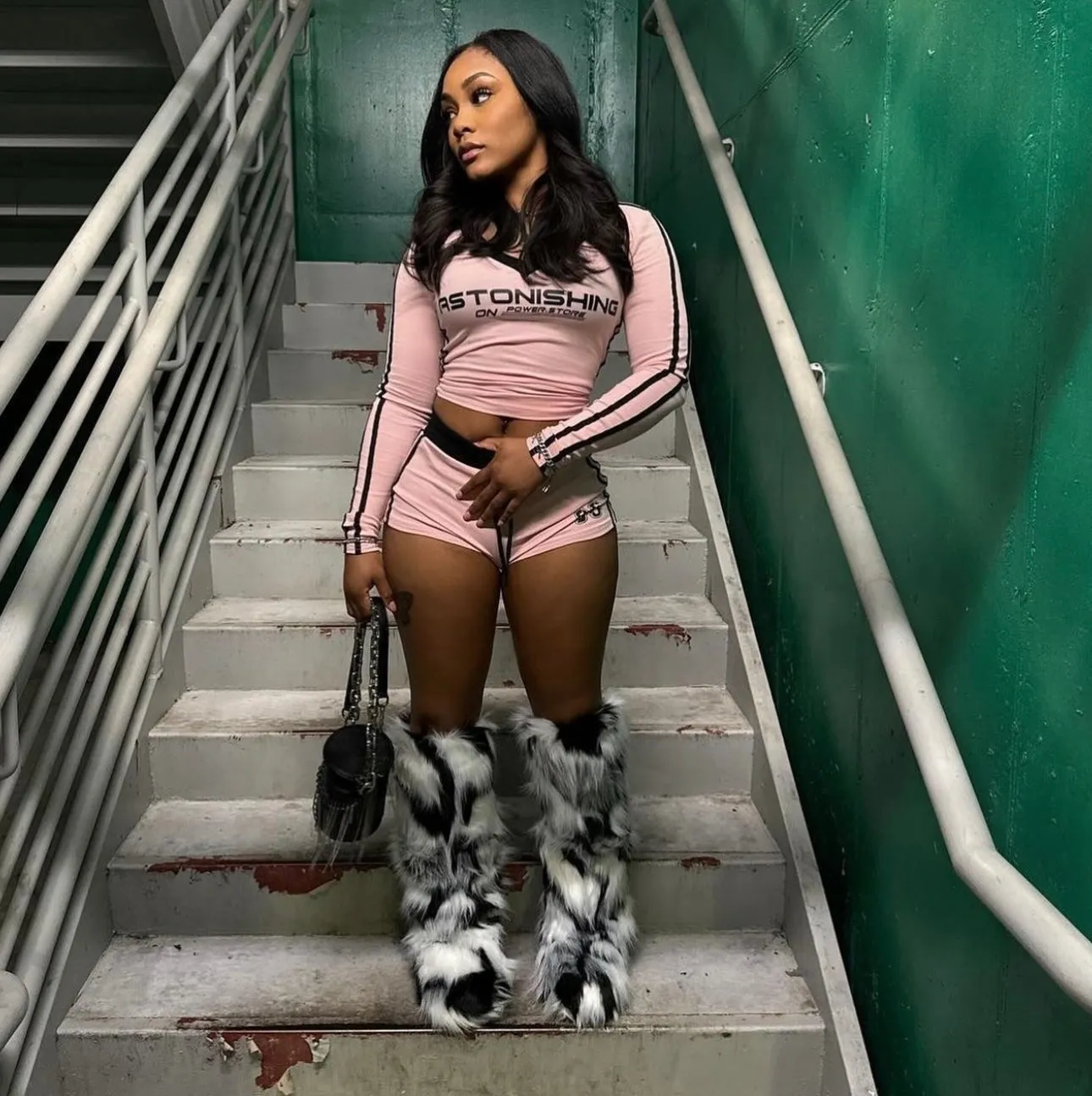 “Blush Race Drift” Co-ord Set