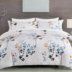 Brand new Fazeley Wildflowers 3 Piece Reversible Duvet Cover Set by Ebern Designs, Fits Full/Queen! Retails $203 W/Tax on Sale!