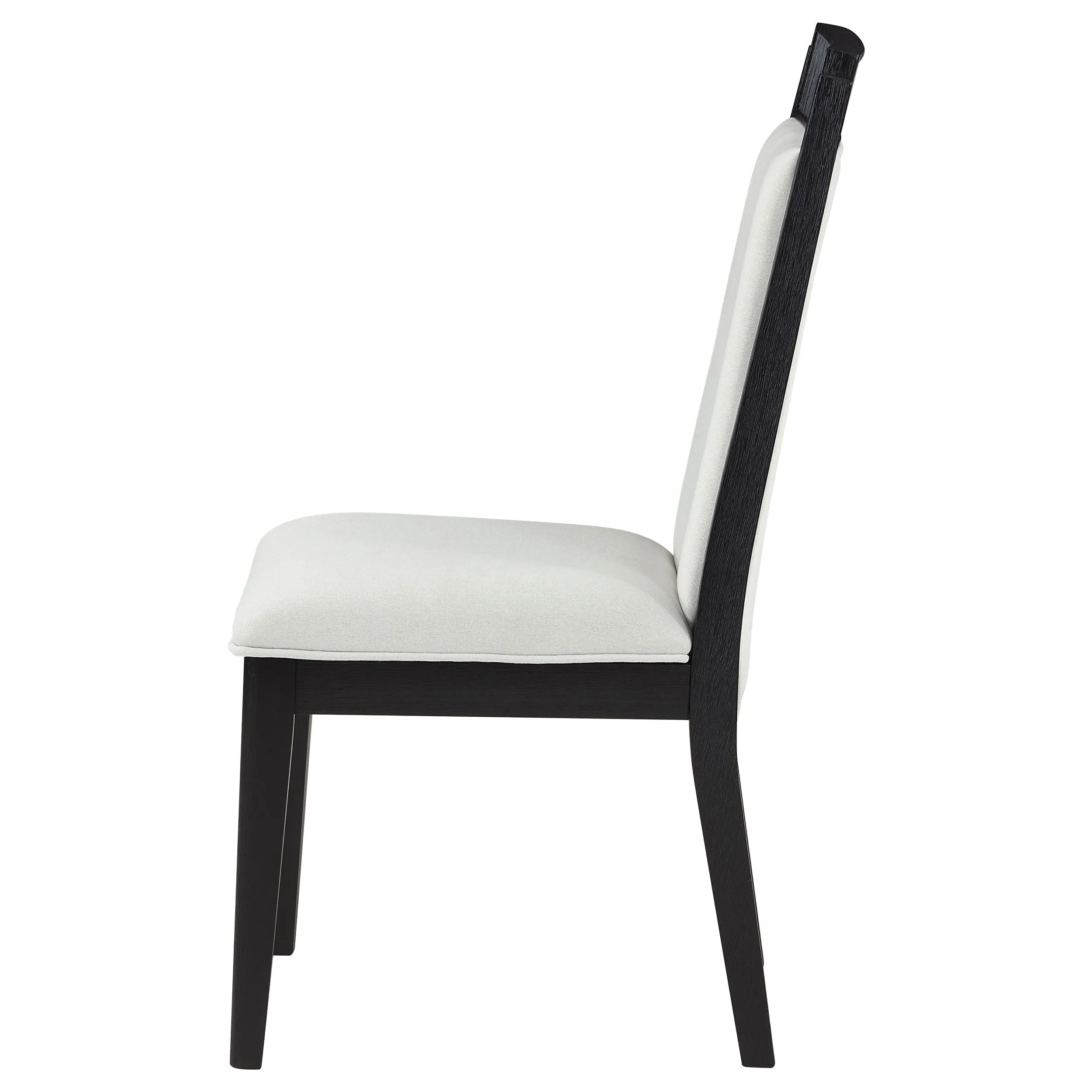 Brookmead Wood Dining Side Chair Ivory and Black (Set of 2)