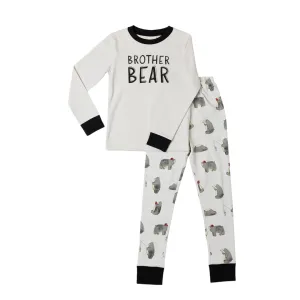 Brother Bear Kids PJ Set – 100% Organic Cotton