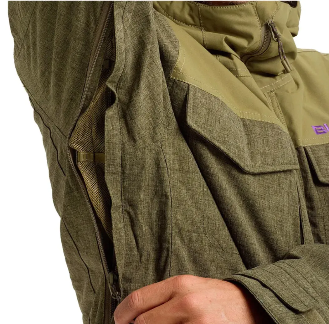 BURTON COVERT JACKET KEEF HEATHER/MARTINI OLIVE