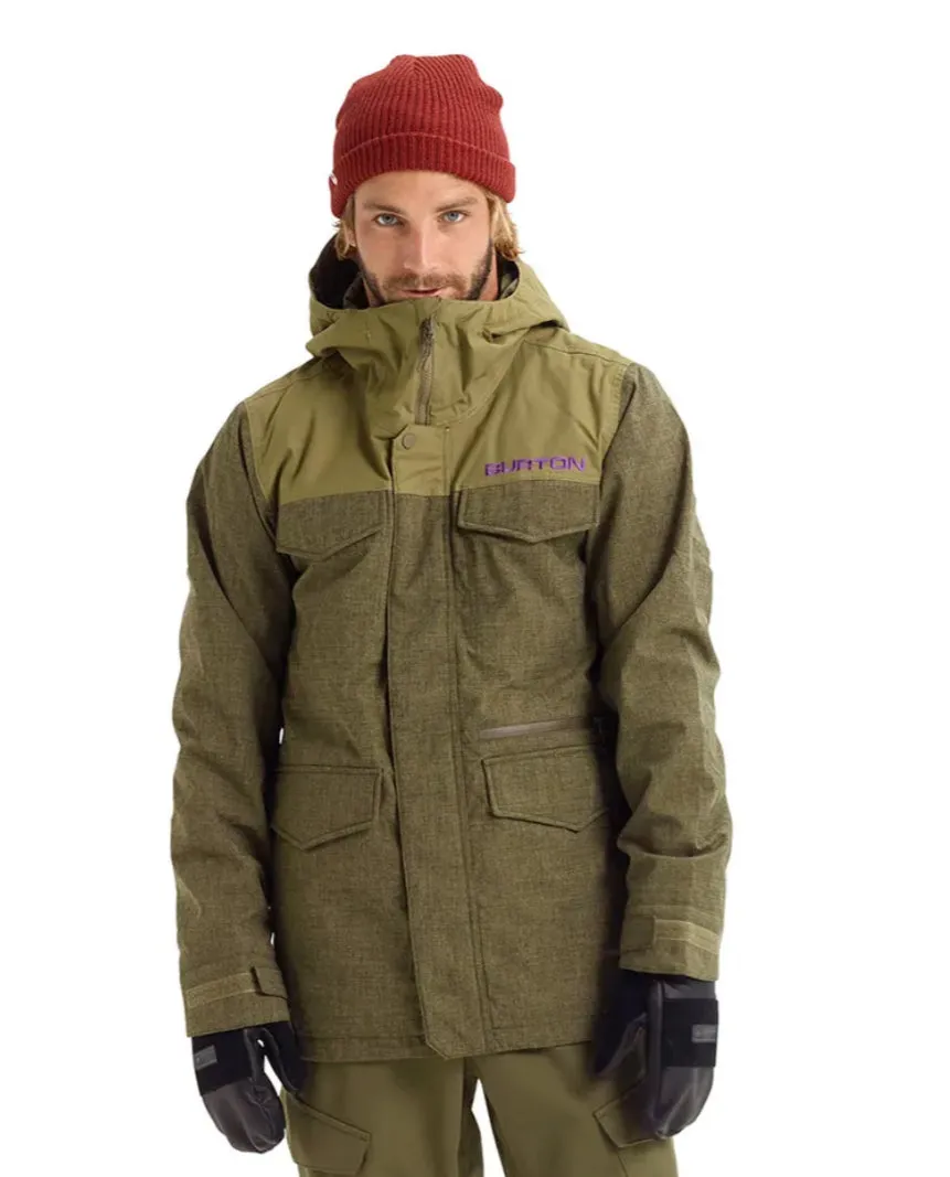 BURTON COVERT JACKET KEEF HEATHER/MARTINI OLIVE