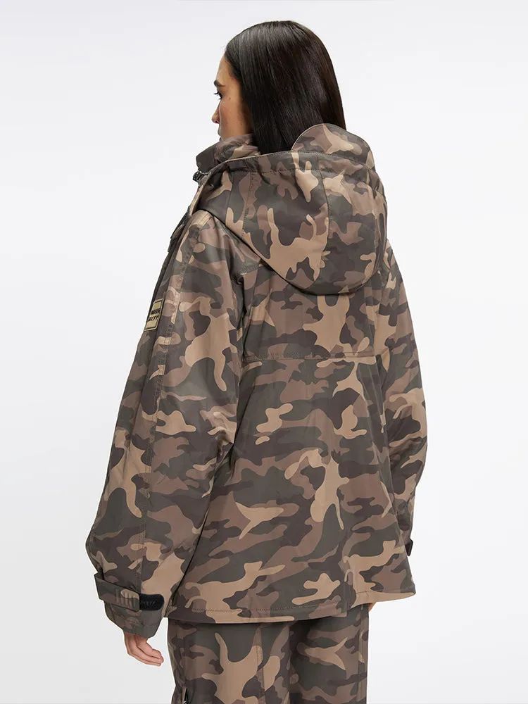 Camouflage Hooded Jacket