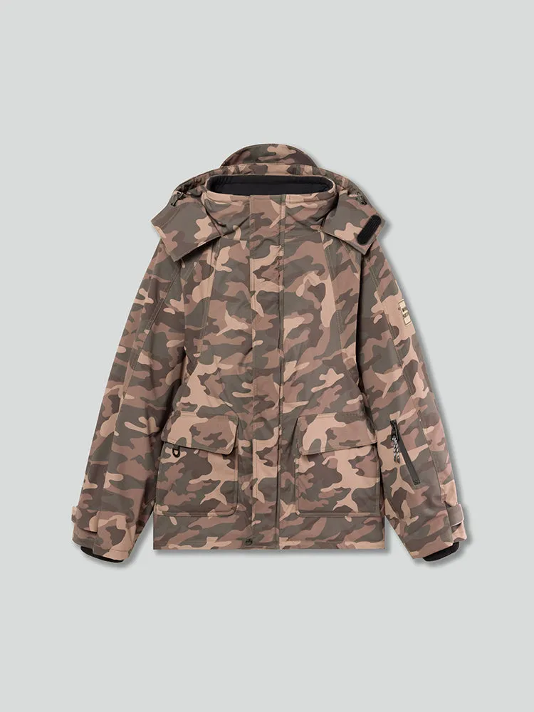 Camouflage Hooded Jacket