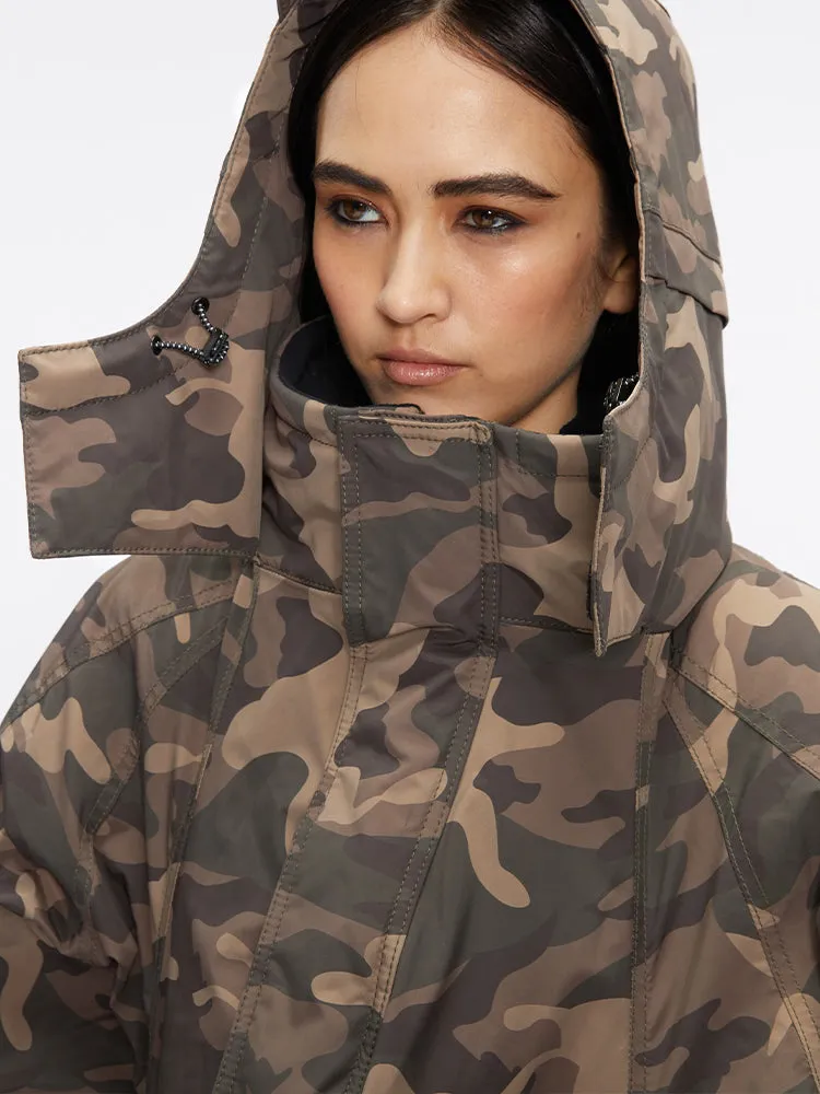 Camouflage Hooded Jacket