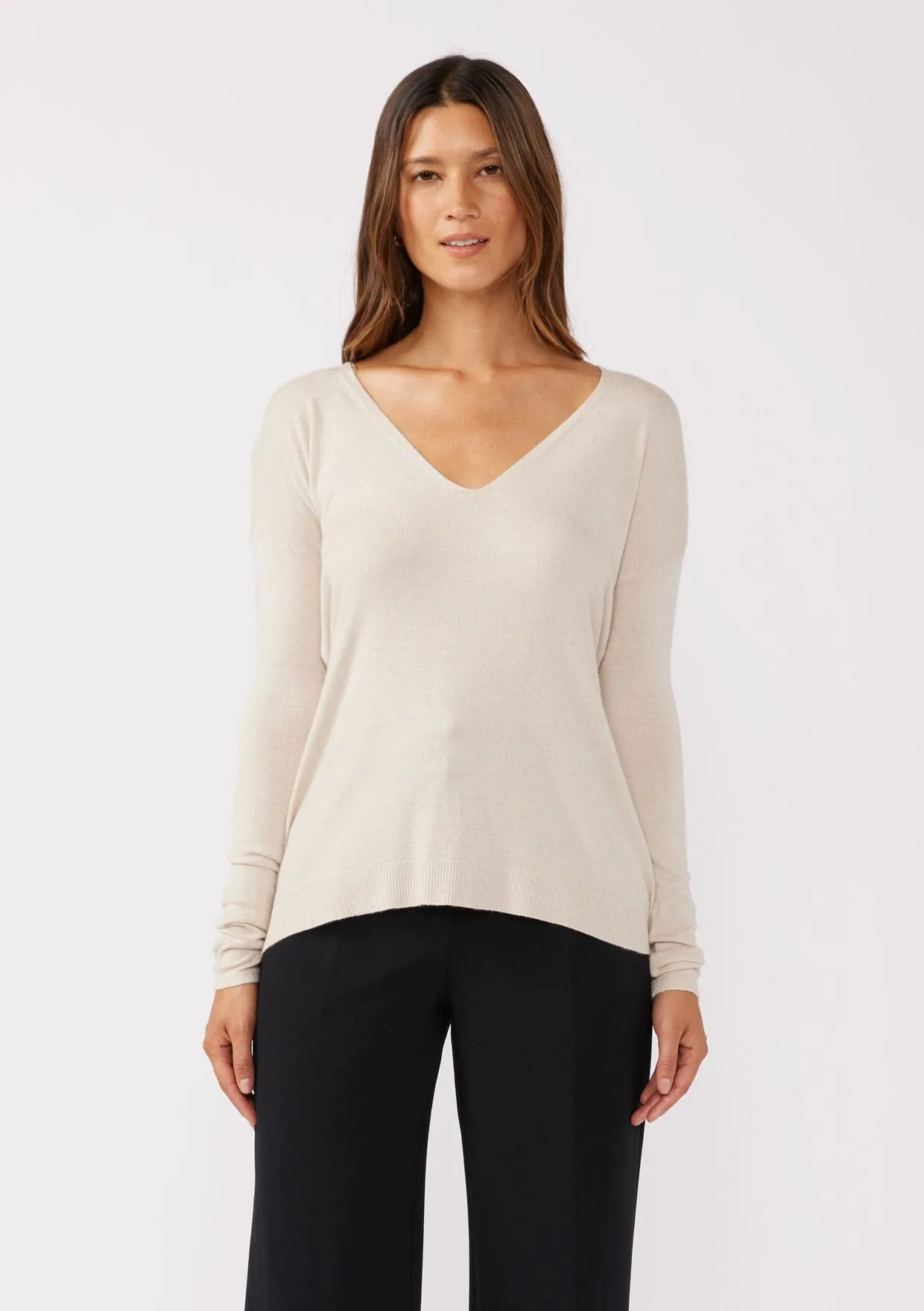 Carys Open Back Pullover