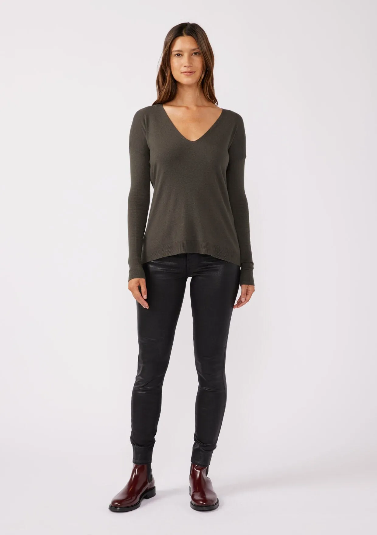 Carys Open Back Pullover