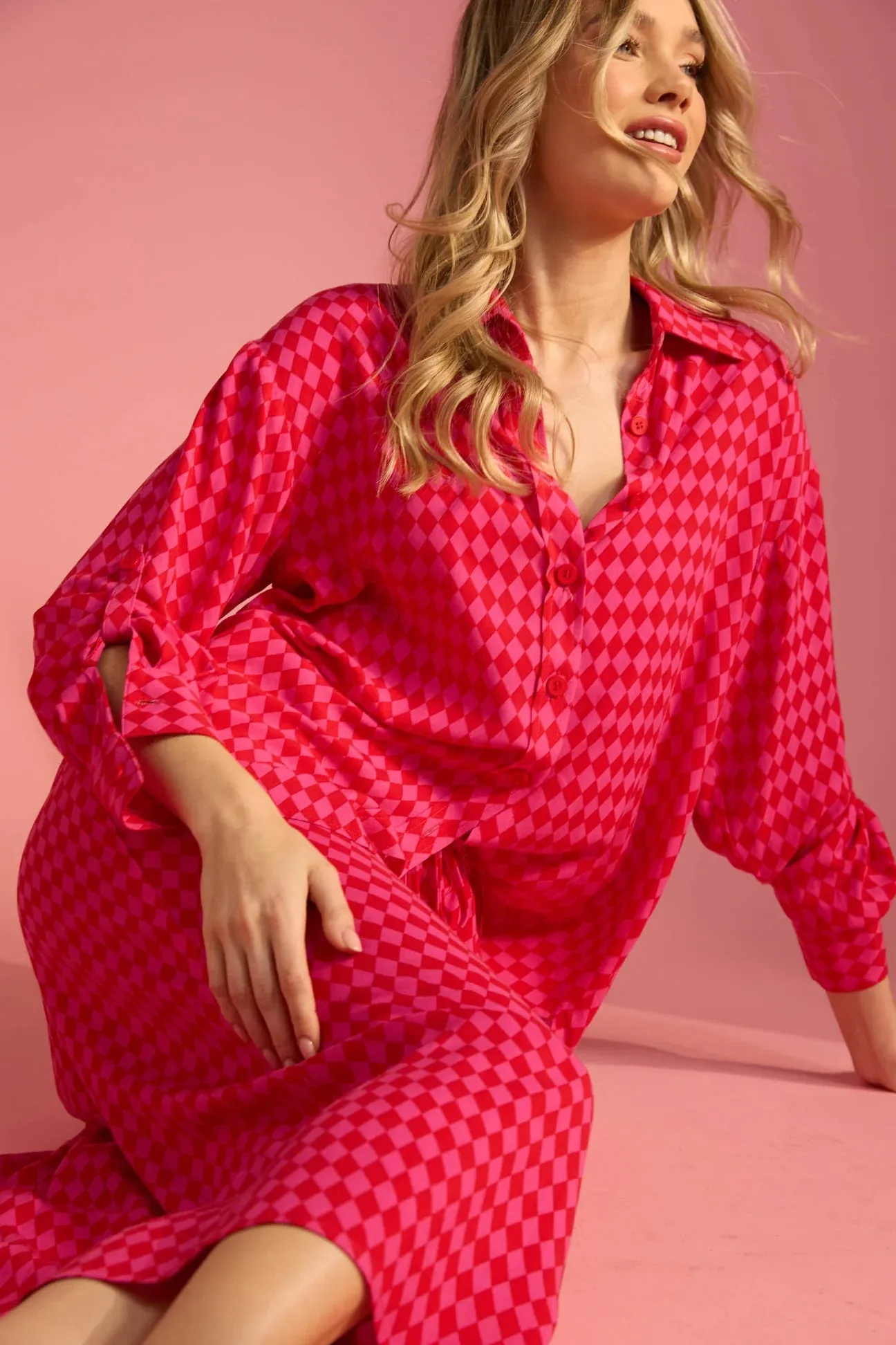 Casablanca Shirt - Chilli/Pink