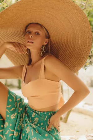 Charlise Top - PEACH