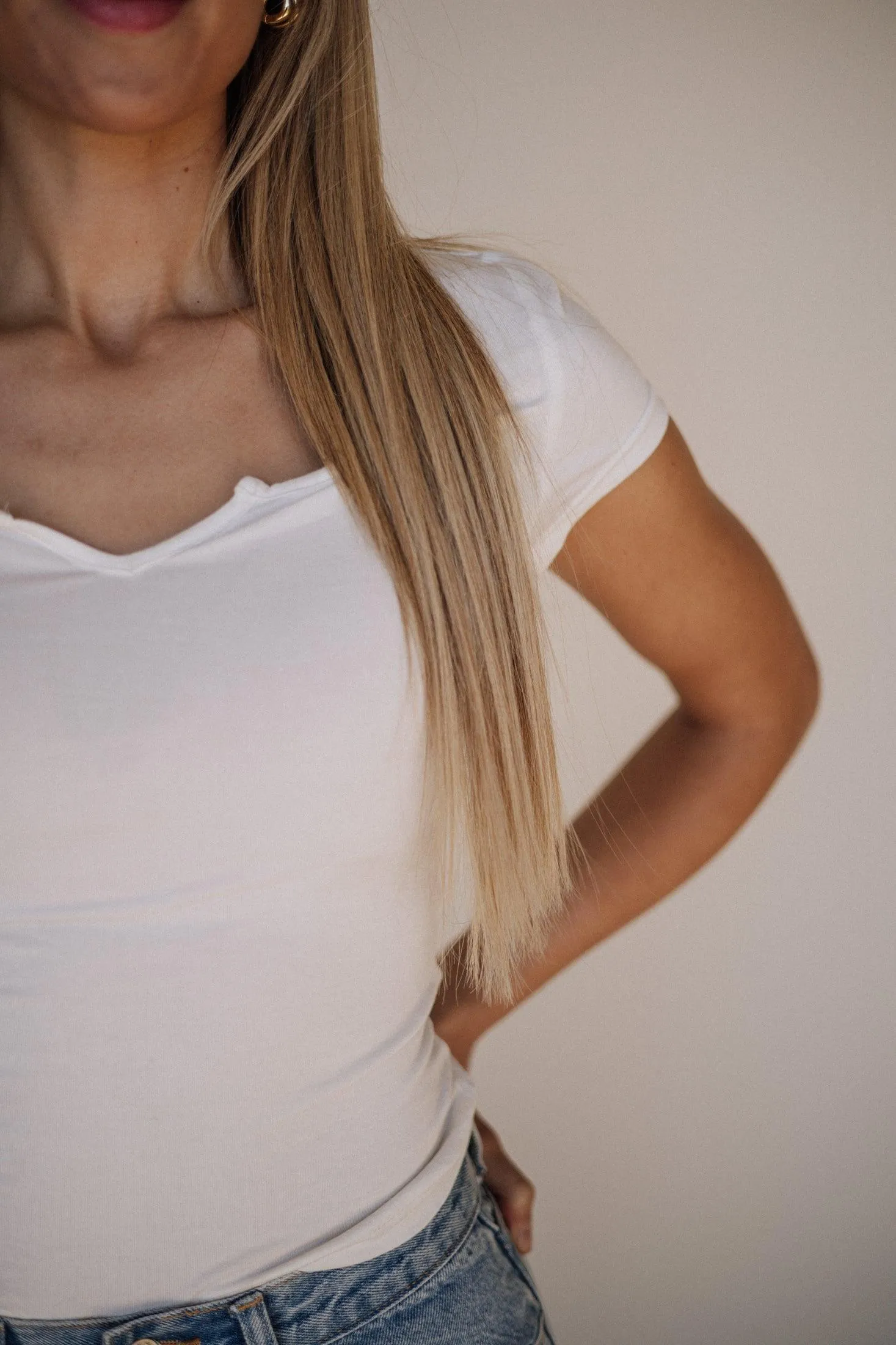 Charlotte Fitted T-Shirt