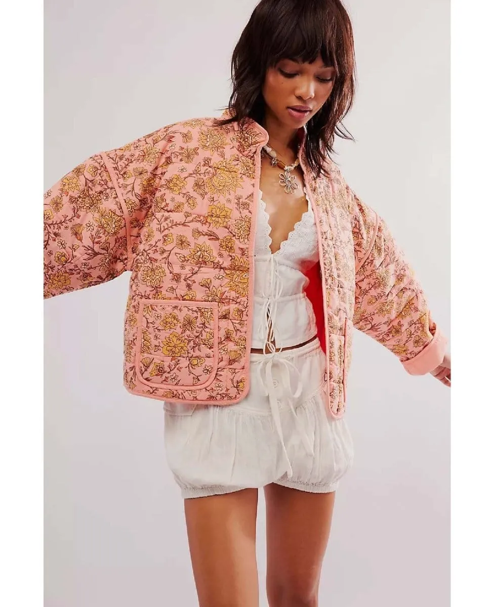 Chloe Jacket Peach Combo