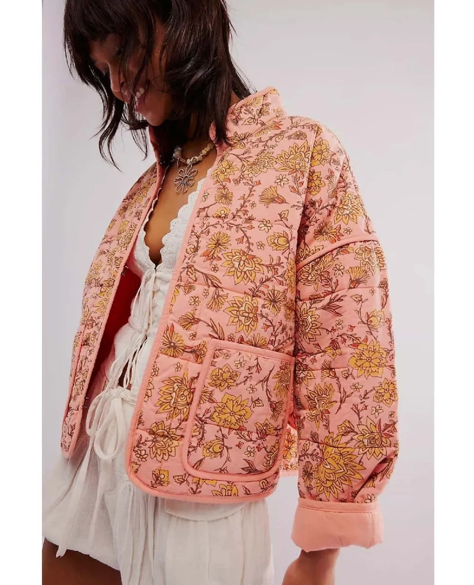 Chloe Jacket Peach Combo