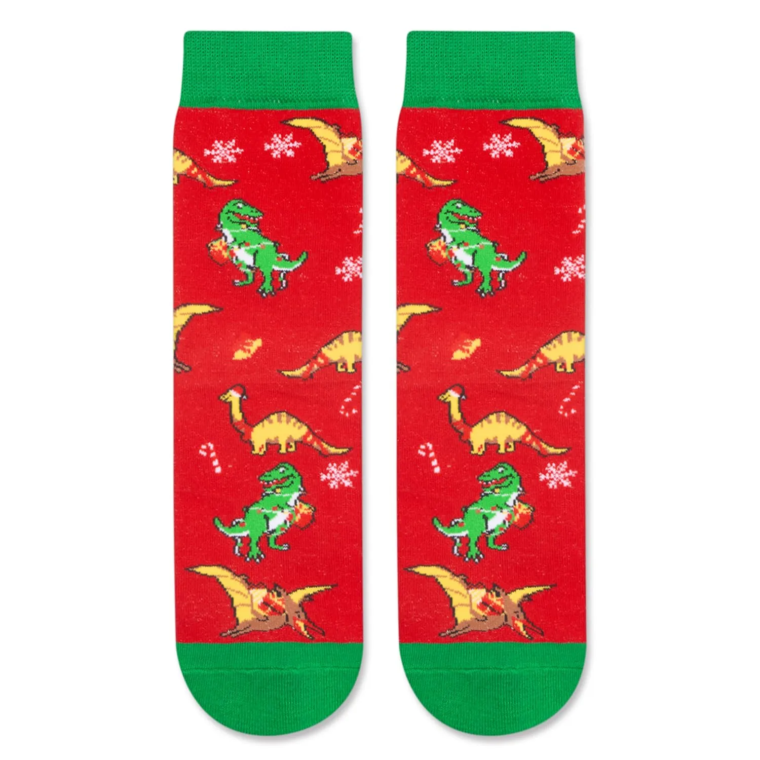 Christmas Gifts Stocking Socks for 7-9 Years Boys Girls - Dinosaur Socks Xmas Stocking Stuffers for Toddler Pre-teen
