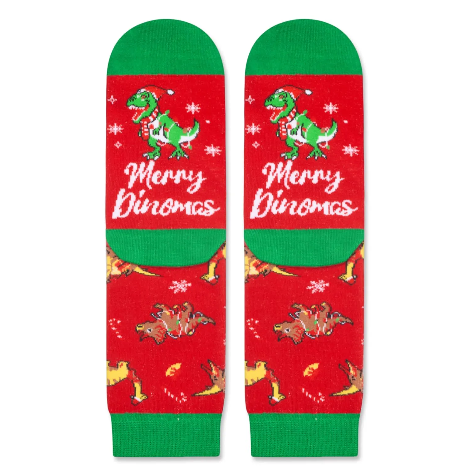 Christmas Gifts Stocking Socks for 7-9 Years Boys Girls - Dinosaur Socks Xmas Stocking Stuffers for Toddler Pre-teen