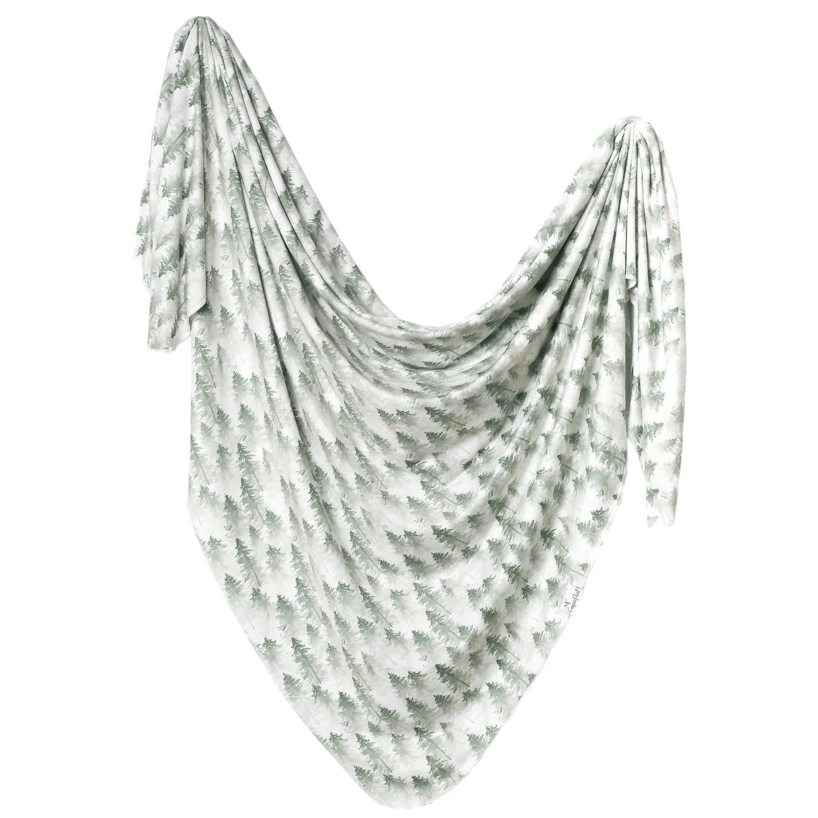 Copper Pearl - Swaddle Blanket - Evergreen
