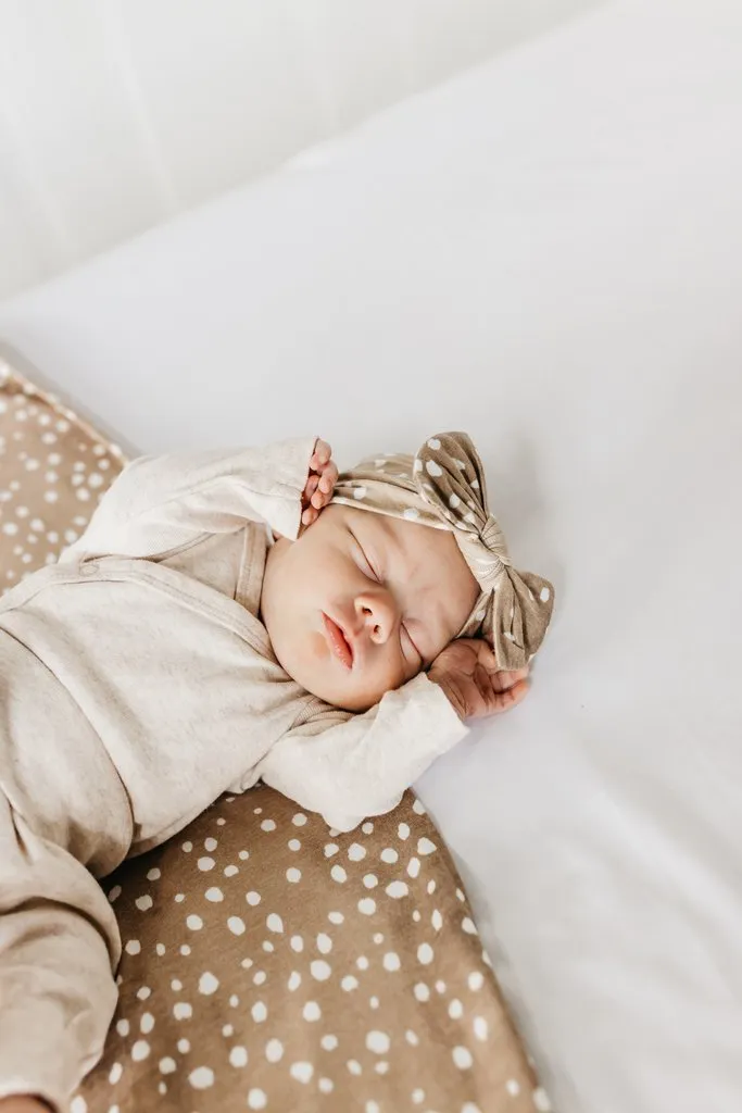 Copper Pearl - Swaddle Blanket - Fawn