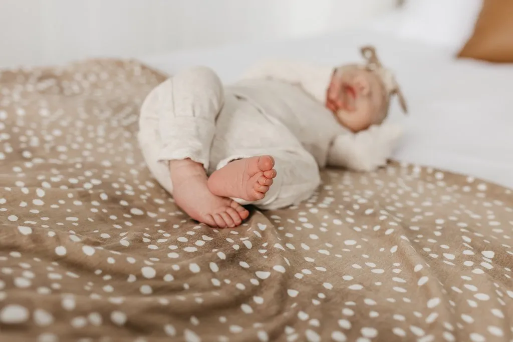 Copper Pearl - Swaddle Blanket - Fawn