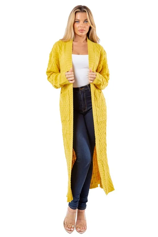 Cozy Maxi Cardigan