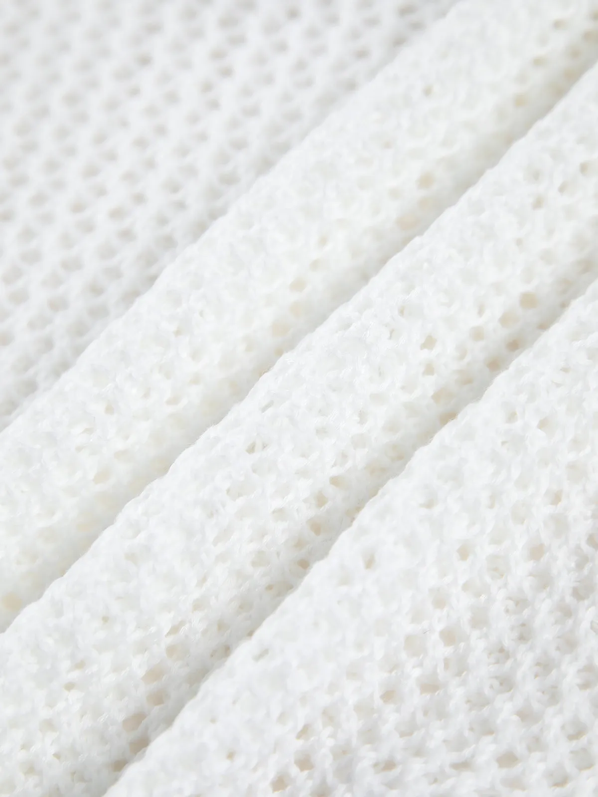Crochet Eyelet Fly Away Cardigan