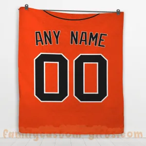 Custom Premium Quilt Blanket San Francisco Jersey Baseball Personalized Quilt Gifts for Her & Him