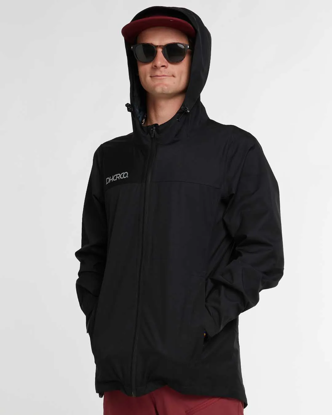 DHARCO Mens Rain Jacket | Stealth