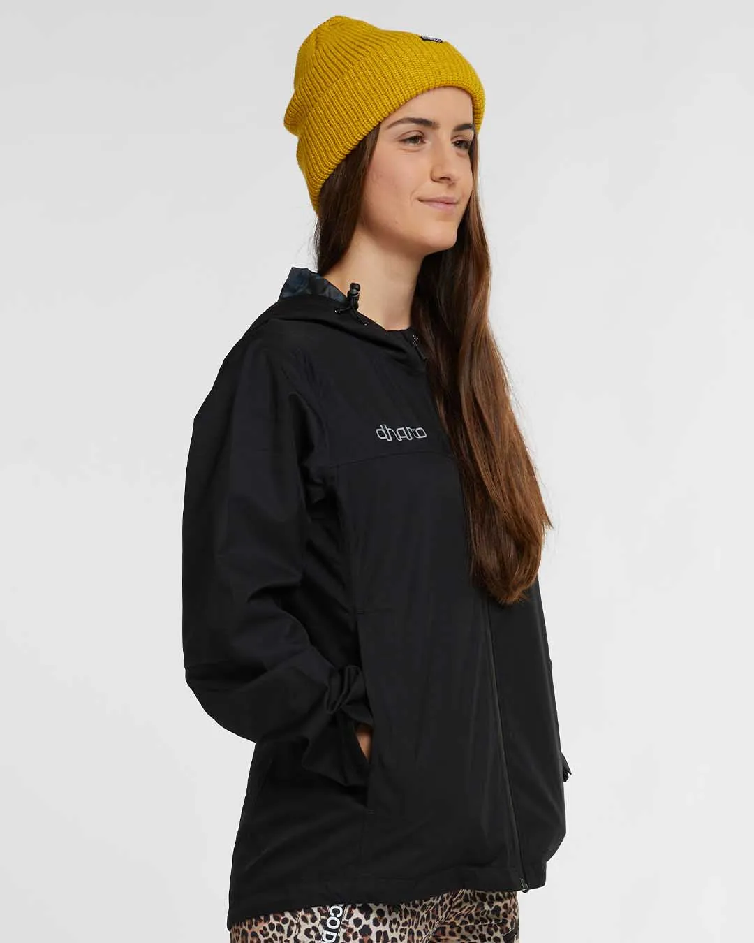 DHARCO Womens Rain Jacket | Stealth