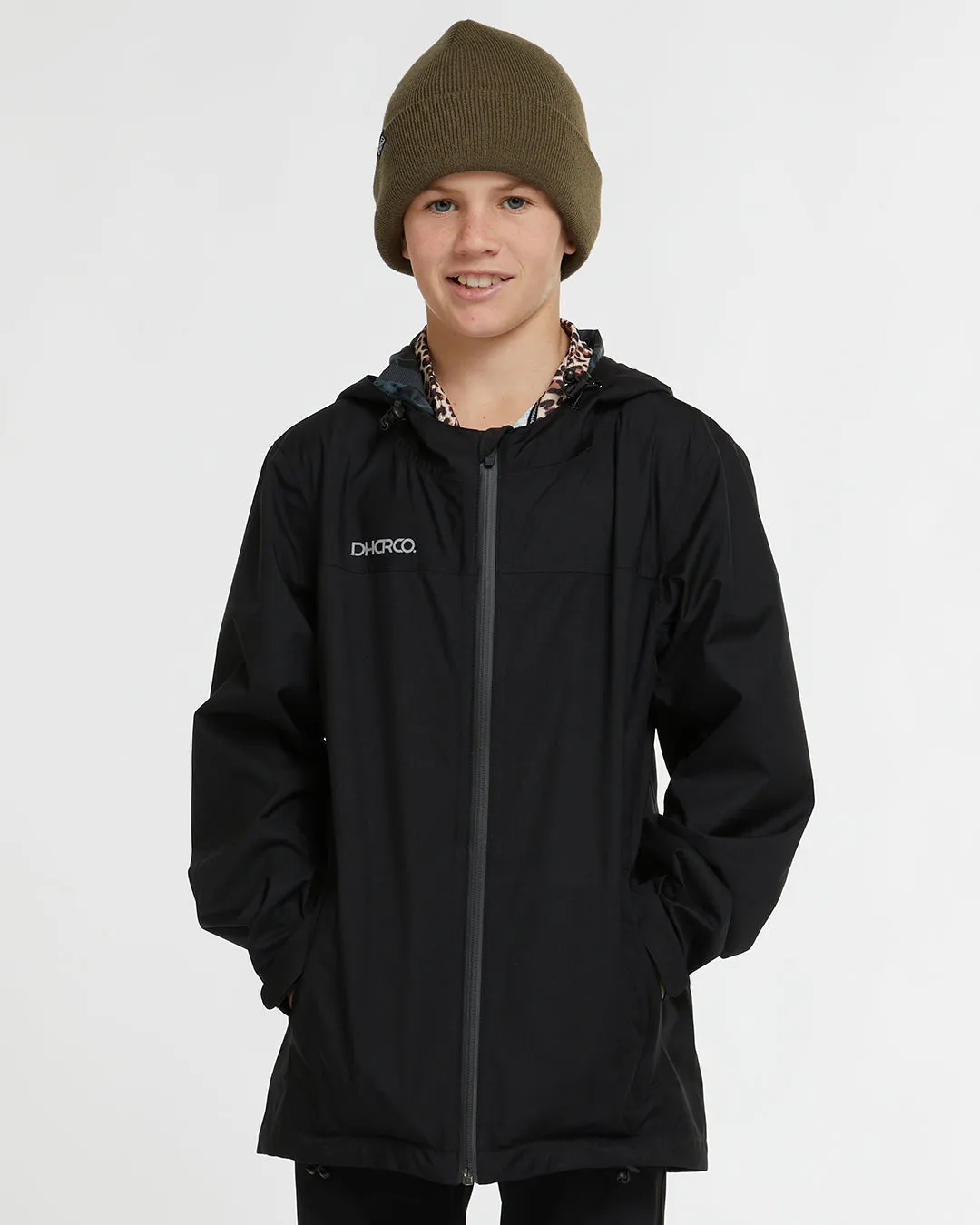 DHARCO Youth Rain Jacket | Stealth