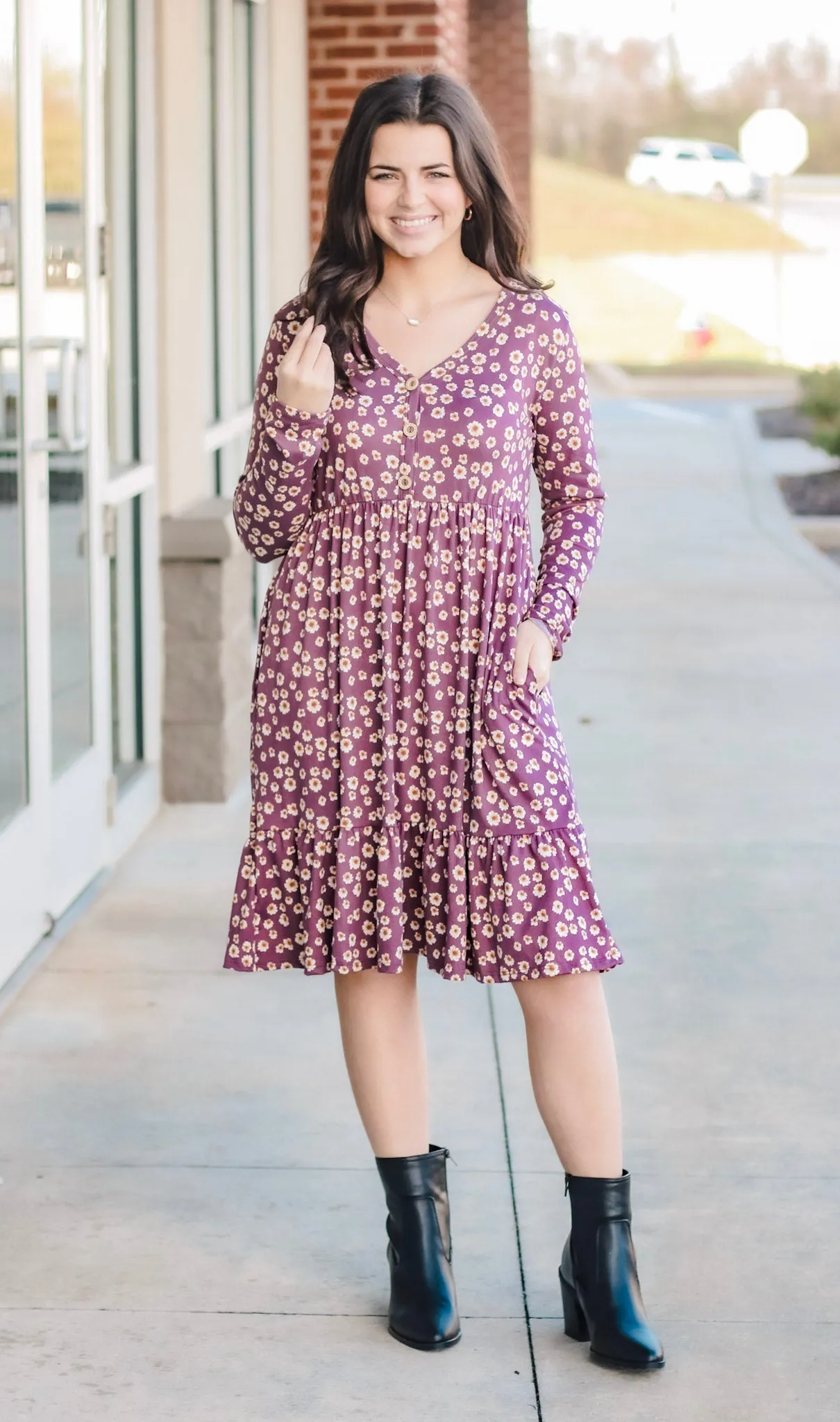 Ditzy Floral Dress