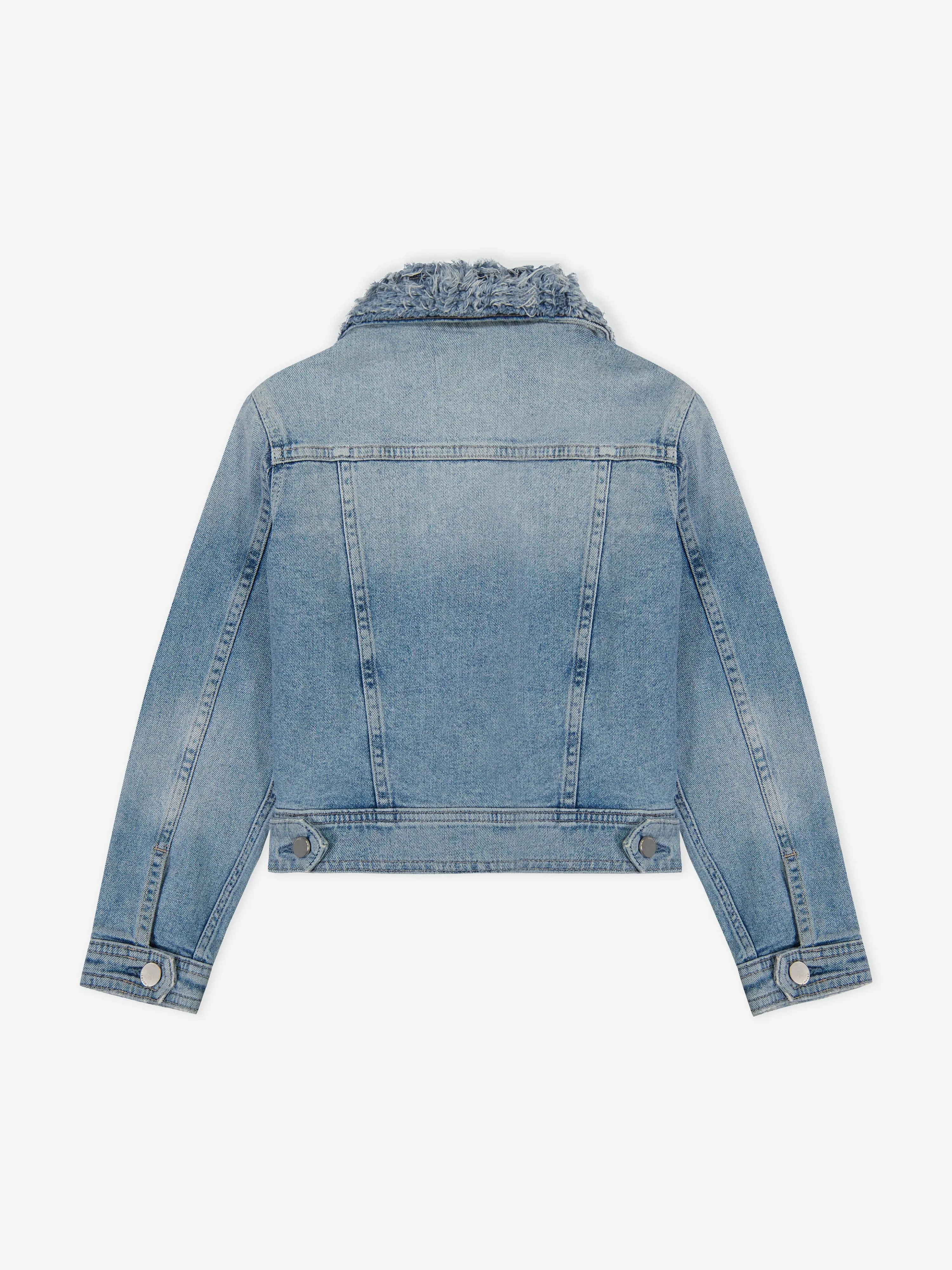 DL1961 Girls Manning Denim Jacket in Blue
