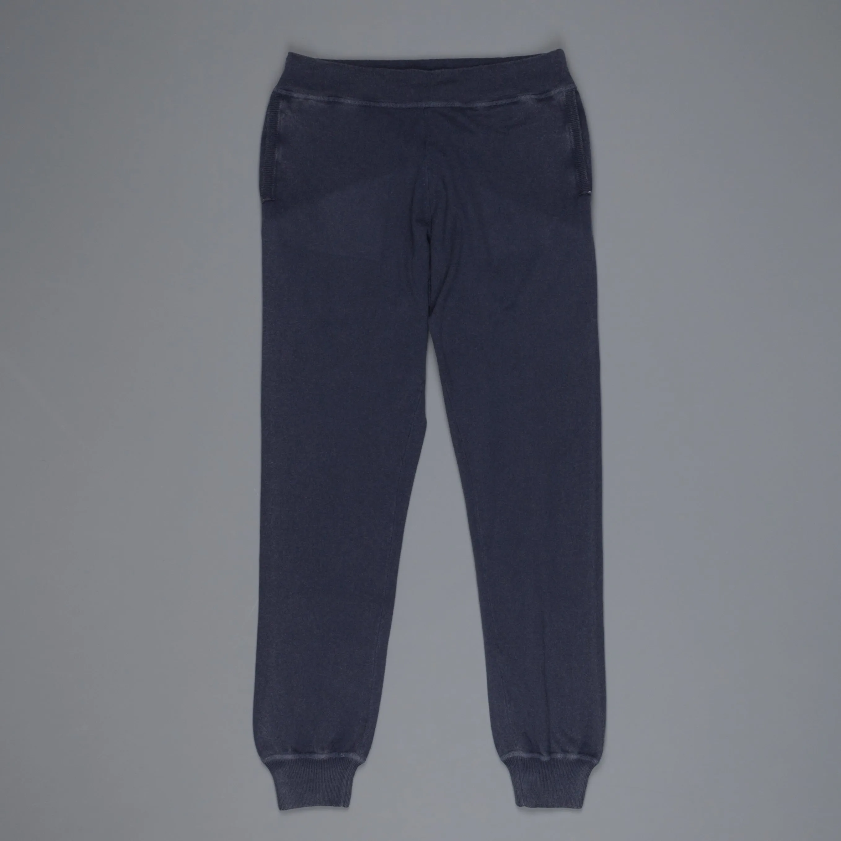 Drumohr Cashmere Sweatpants Frost Navy