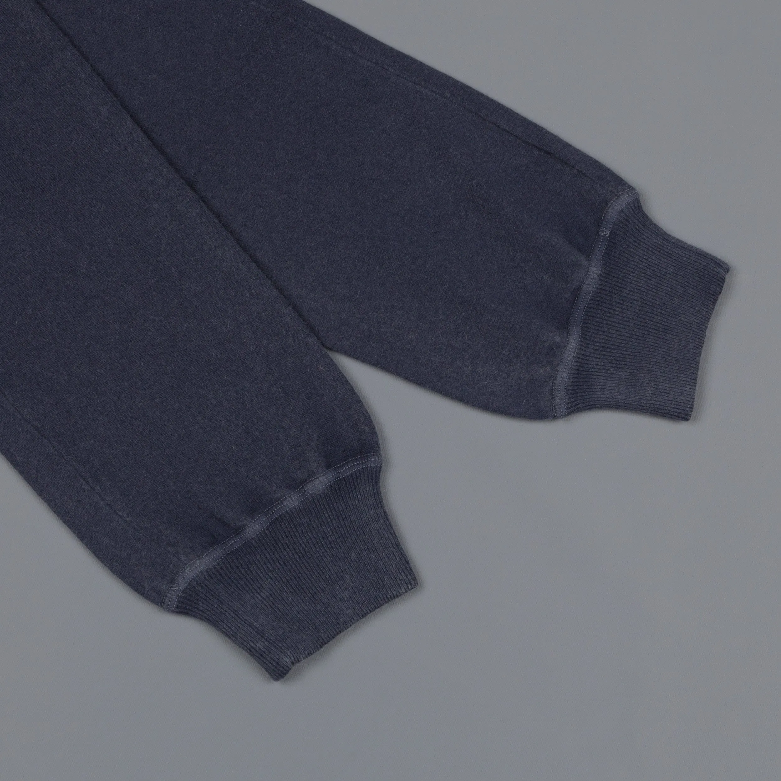 Drumohr Cashmere Sweatpants Frost Navy