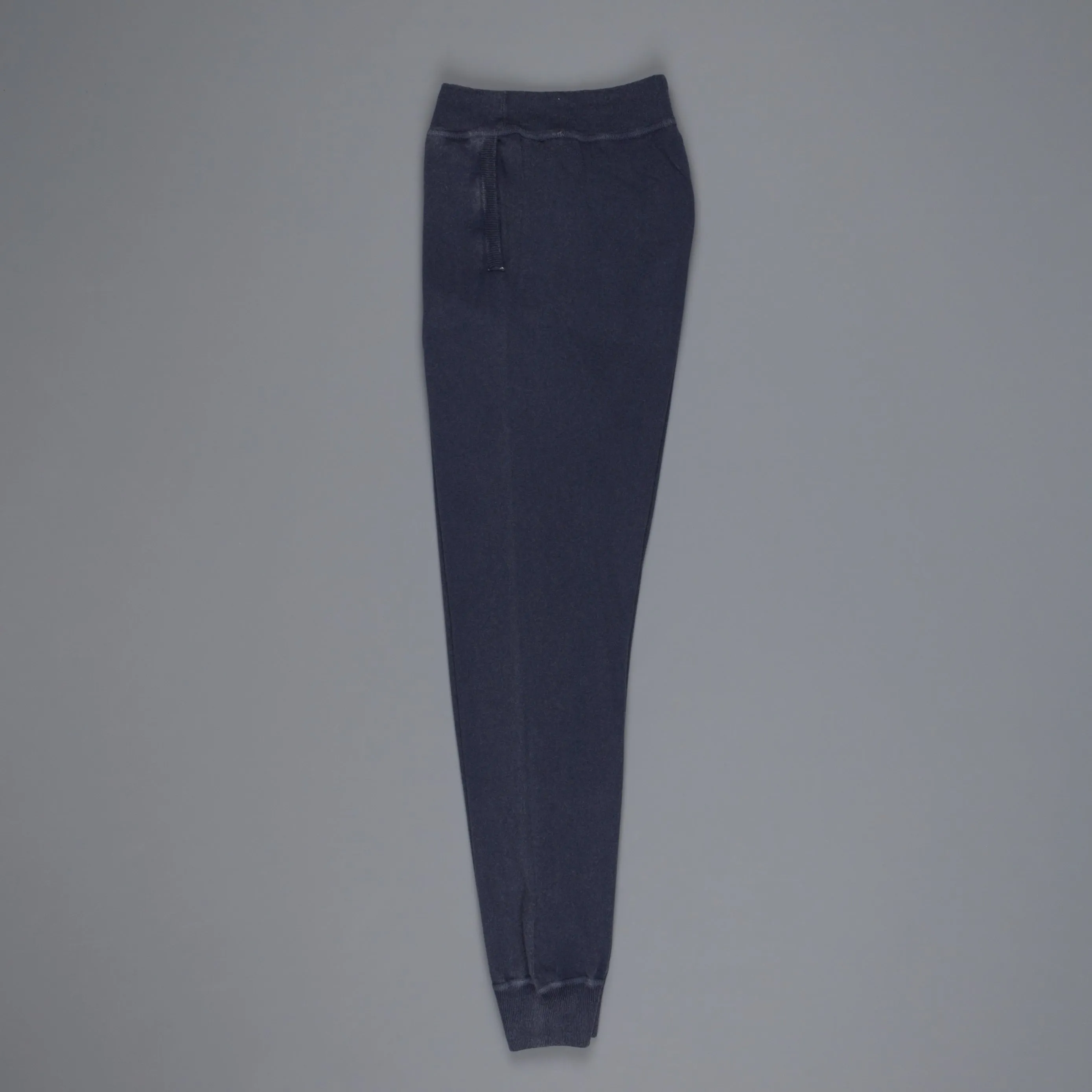Drumohr Cashmere Sweatpants Frost Navy