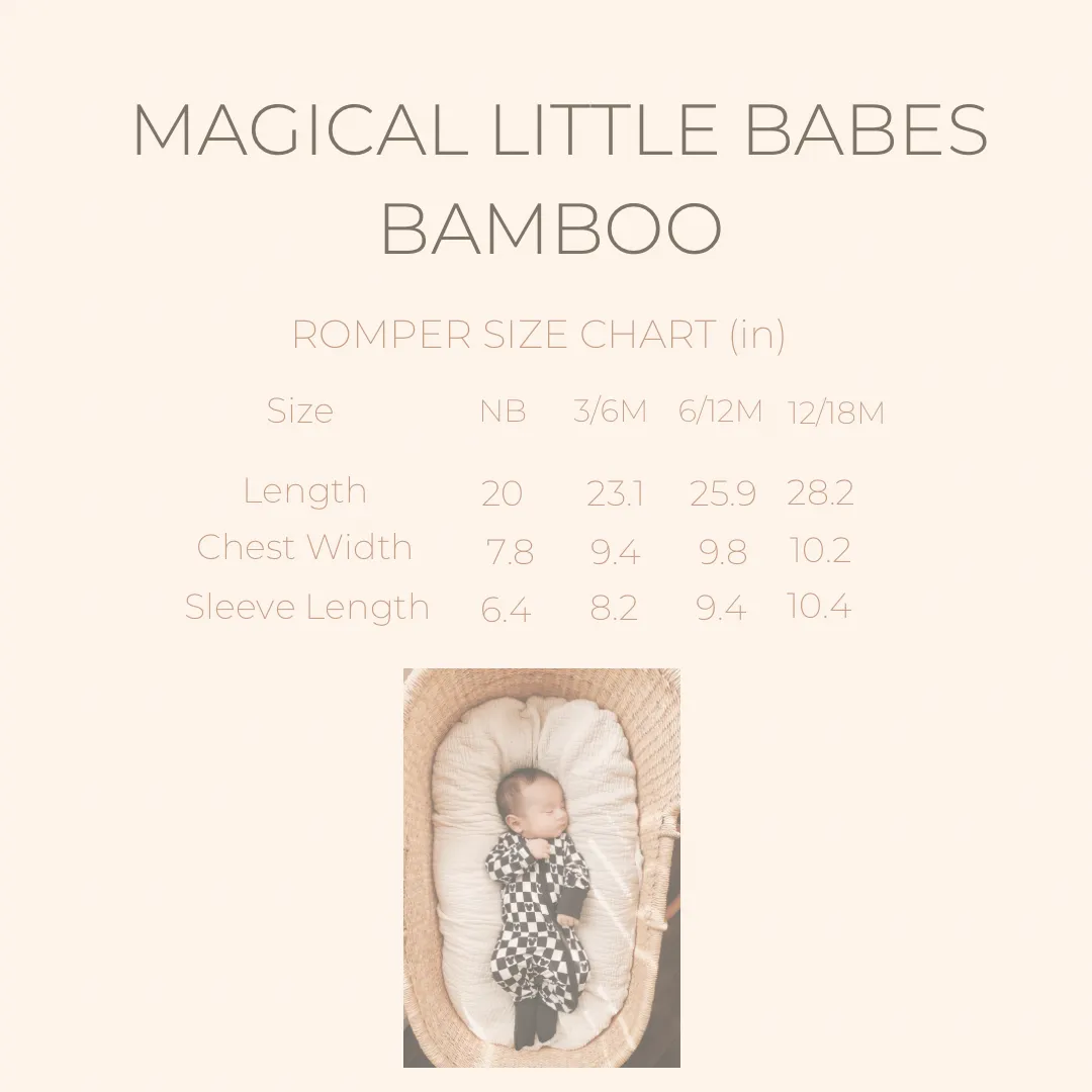 Encanto Bamboo PJ Romper/ Two Piece Set*READY TO SHIP
