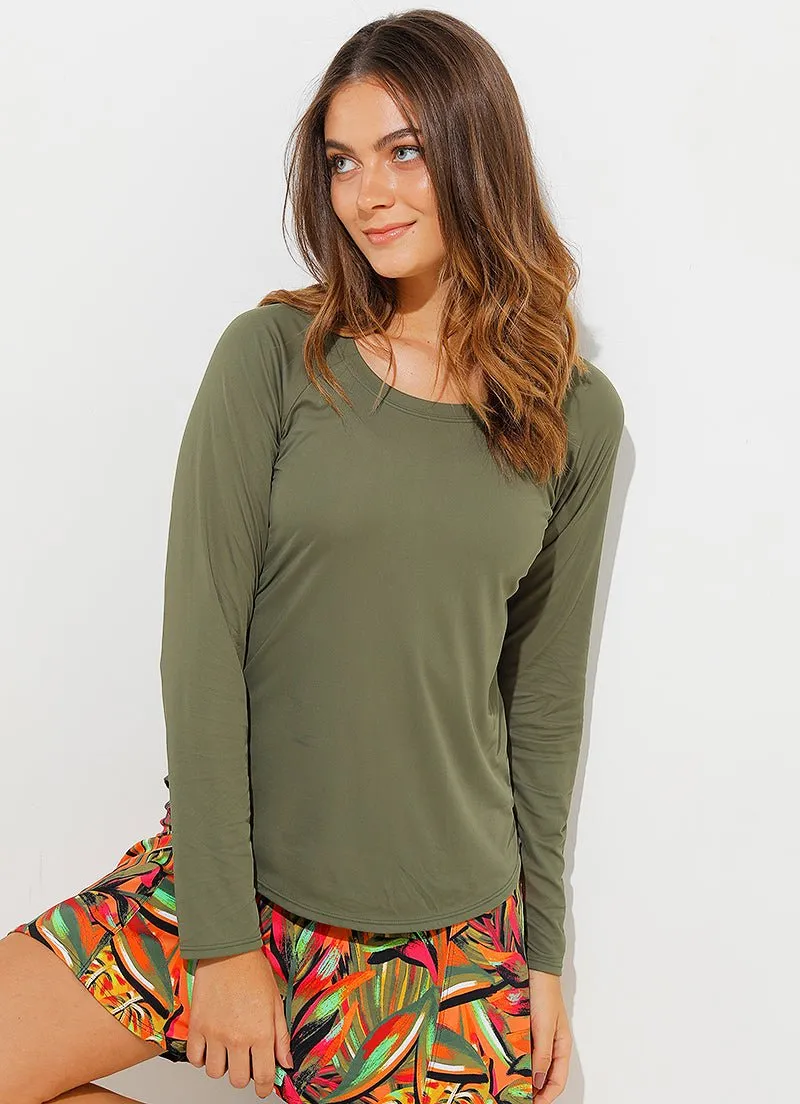 Endurance Top (Alcaparra) UPF 50 