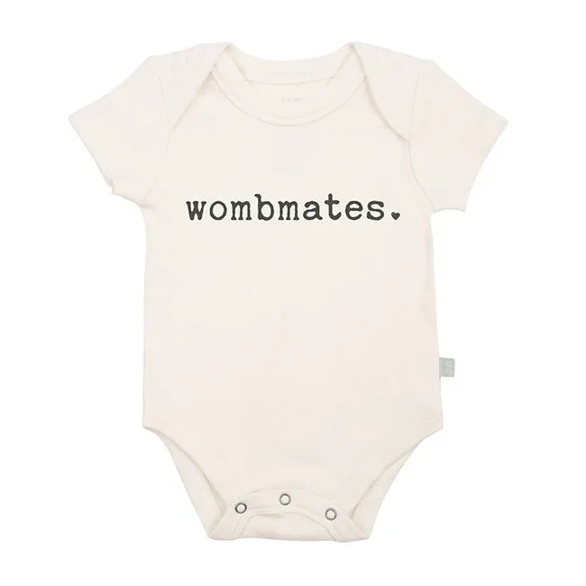 finn and emma graphic bodysuit - wombmates